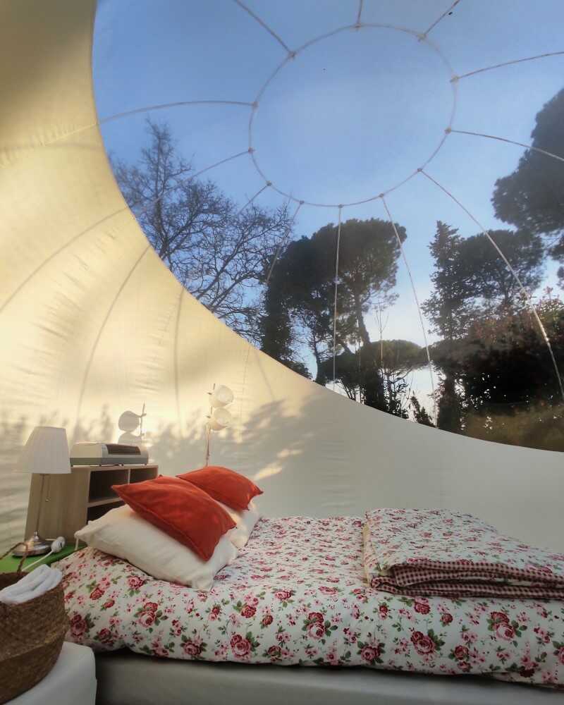 dormire in una bolla Toscana