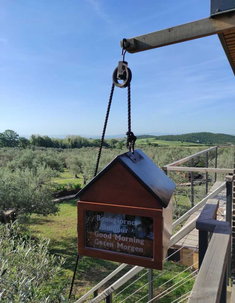 colazione glamping la piantata viterbo