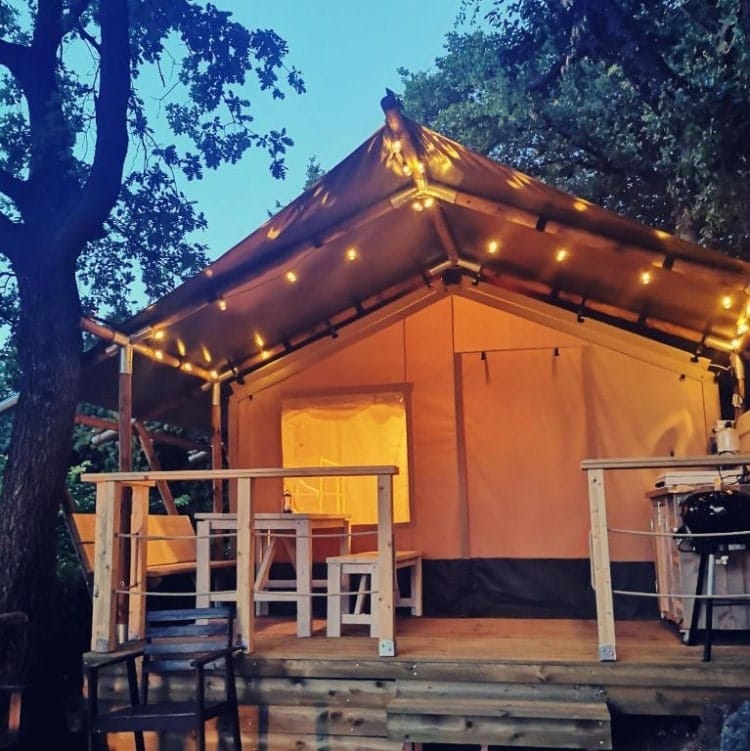 safari lodge tent