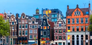case tipiche di Amsterdam