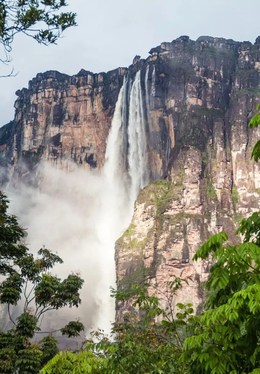 cascata Salto Angel Venezuela