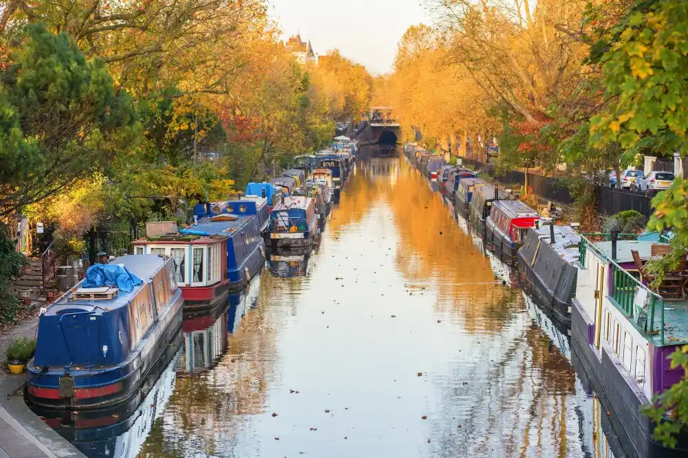 quartiere di Little Venice a Londra Ovest