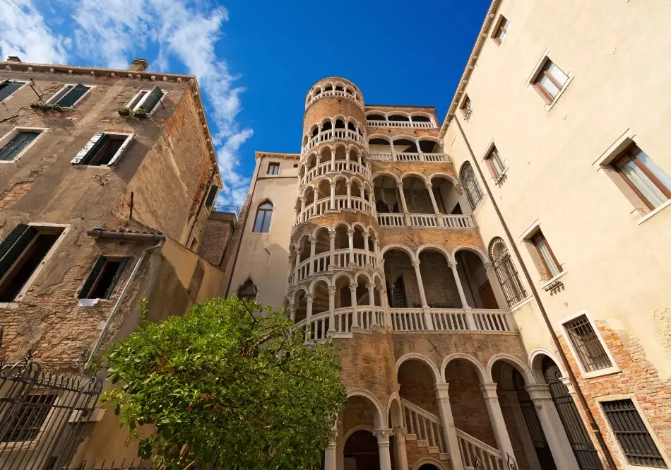 scala a chiocciola venezia