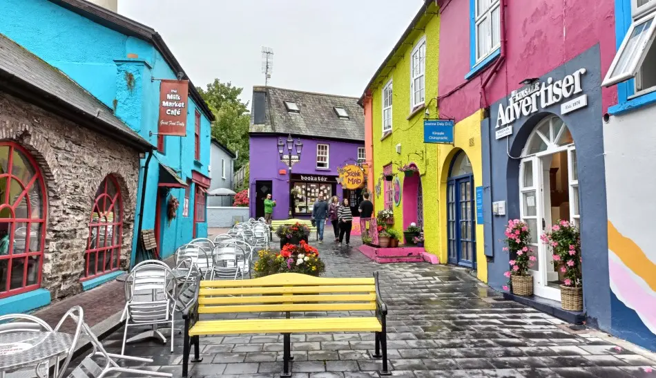 Kinsale villaggio piu colorato in Irlanda