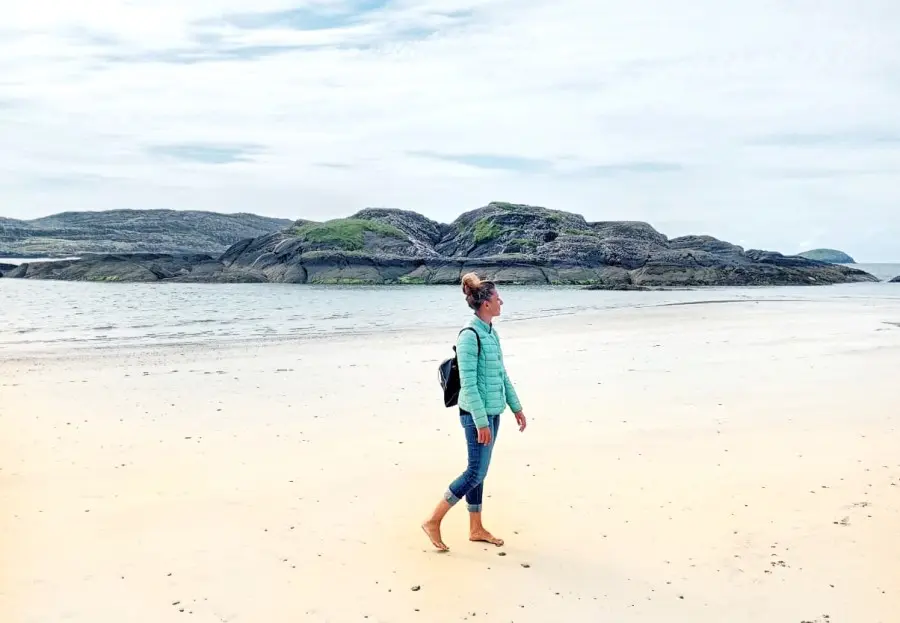 derrynane beach spiaggia di sabbia bianca irlanda