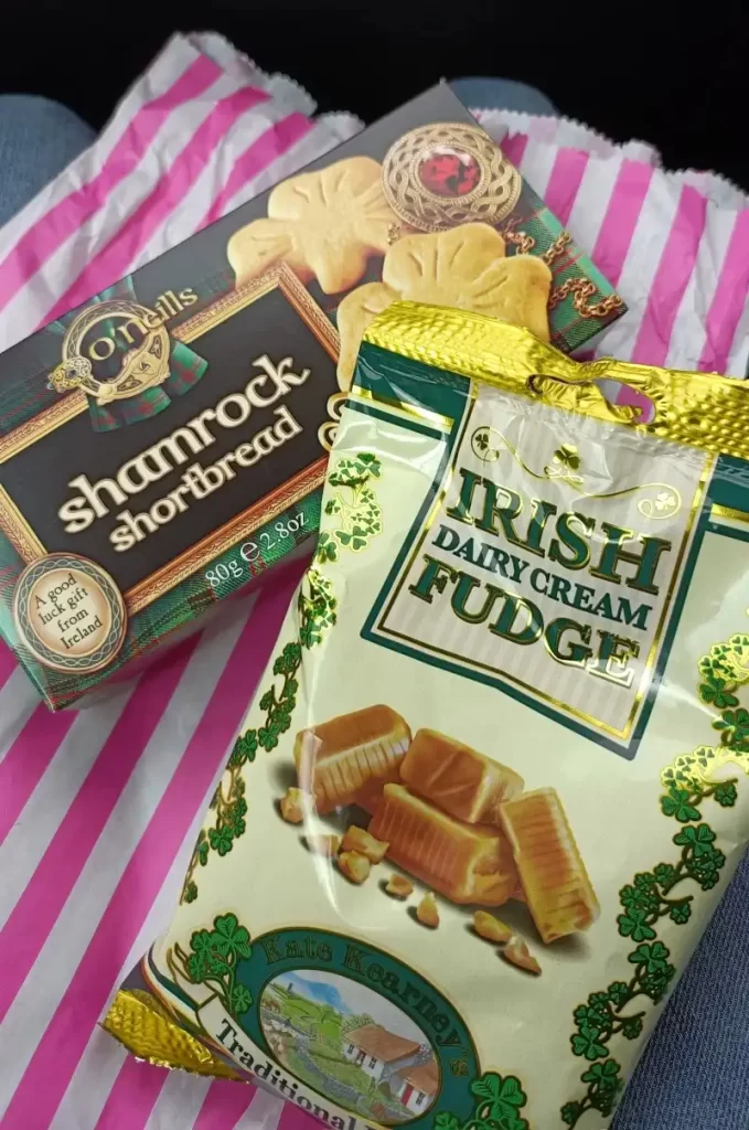 dolci irlandesi Shortbreads e Irish Fudge