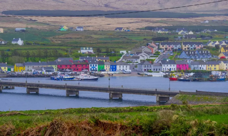 portmagee villaggio colorato irlanda