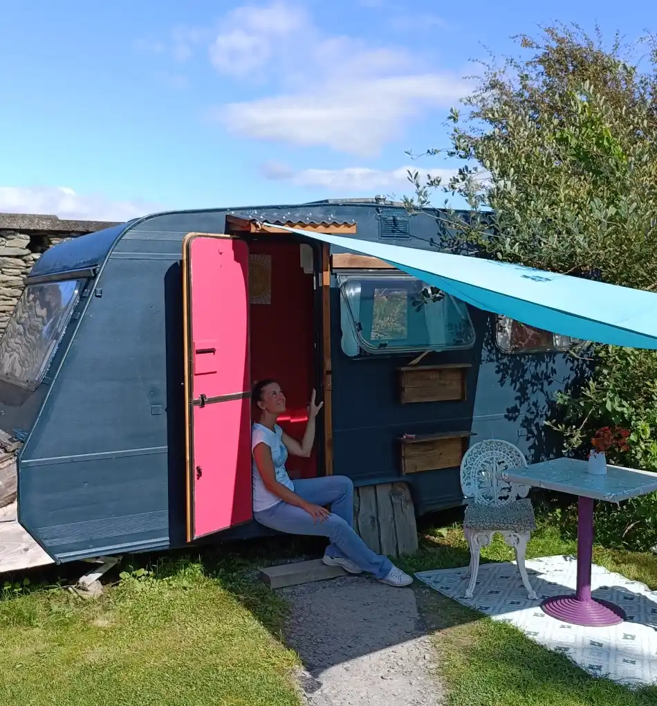 roulotte vintage retro caravans valentia island irlanda