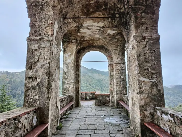 Castello di Fosdinovo terrazza