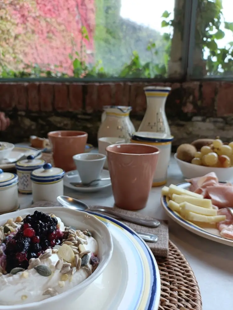 Castello di Fosdinovo colazione