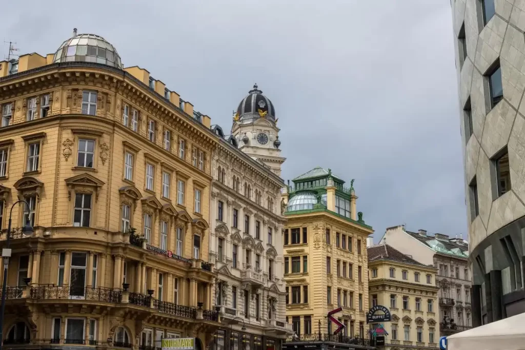 Vienna palazzi del centro storico