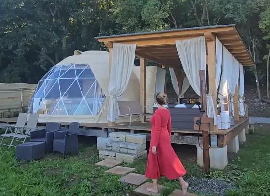 Bubble Glamping Le Stelle di Elisa Suvereto Toscana