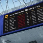 tabellone voli in ritardo o cancellati